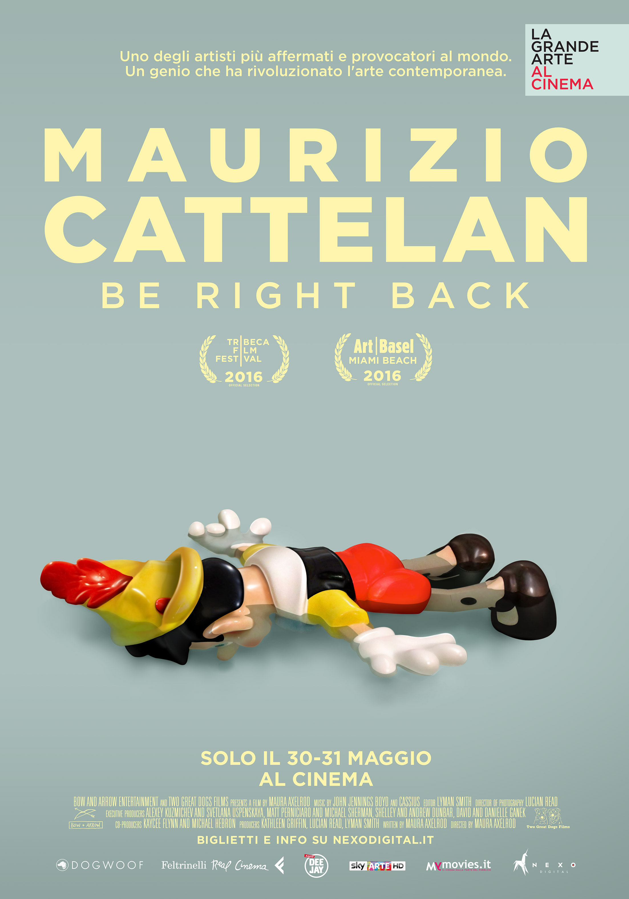 MAURIZIO CATTELAN - BE RIGHT BACK