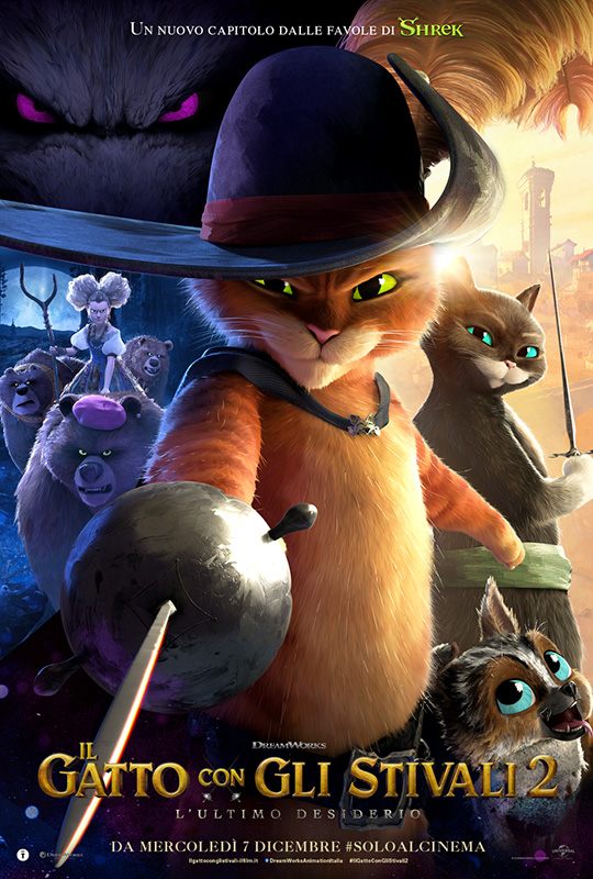 Il GATTO CON GLI STIVALI 2: L'Ultimo Desiderio