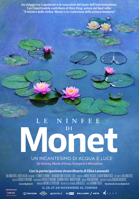 LE NINFEE DI MONET - UN INCANTESIMO DI ACQUA E LUCE